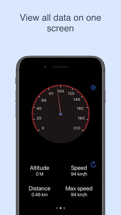 Screenshot #2 pour Speedometer Tracker