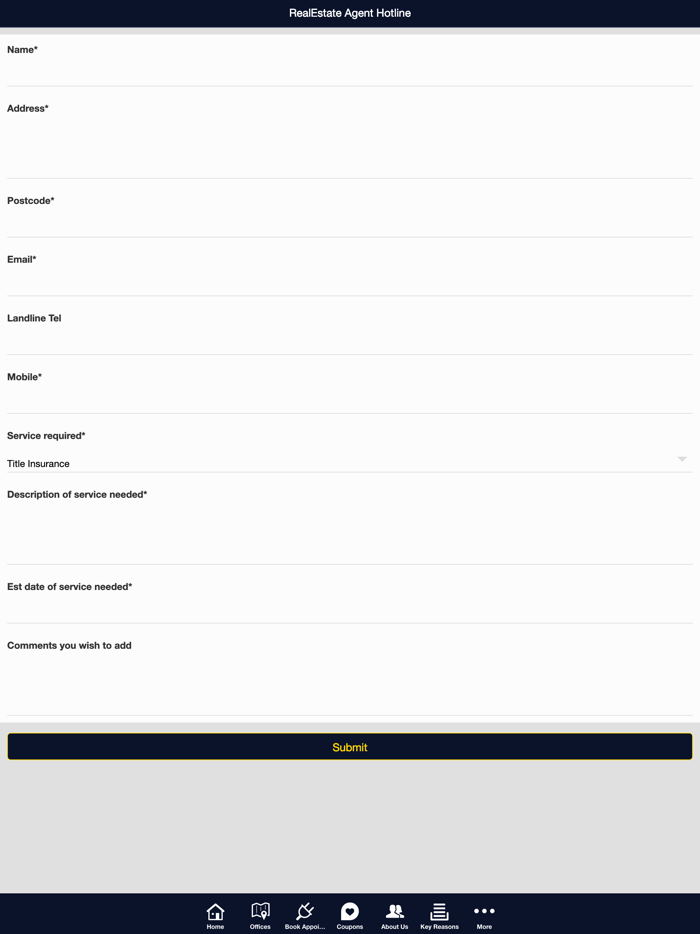 Alberta Real Estate Agent Hotl