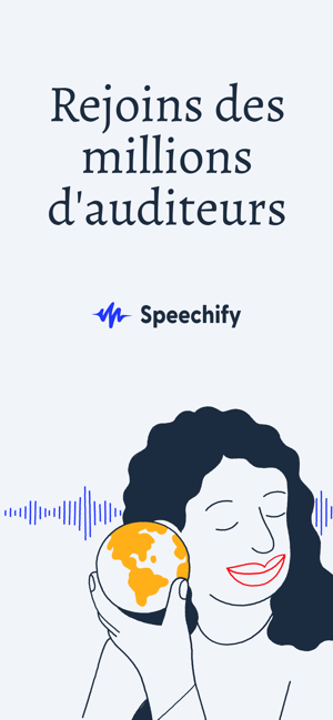 ‎Speechify Texte pour parler Capture d'écran