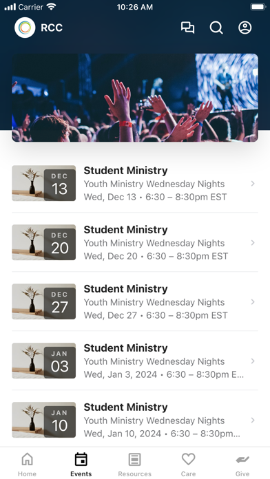 Roswell Community Church Screenshot