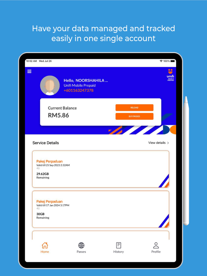 Unifi Mobile Prepaid