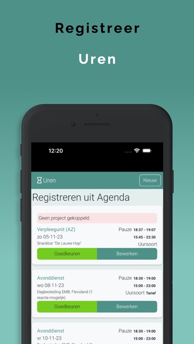Ontzorgbureau screenshot