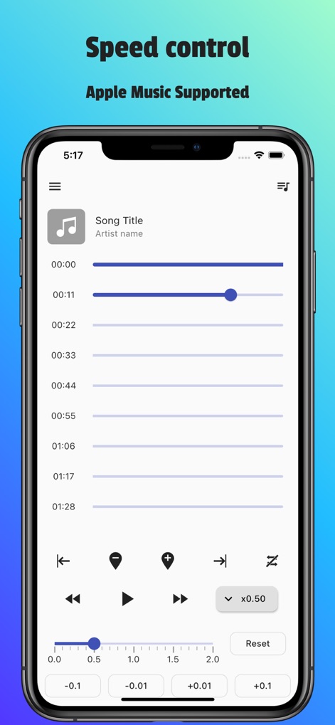 Music Speed Control: Speedic - Music App | MWM