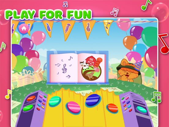 Learning piano for kids 2+ iPad screenshot 4 - Entertainment app