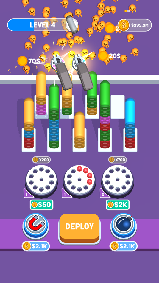 #5. Bullet Chaos (iOS) Podle: MIDPOLY OYUN YAZILIM TASARIM DANISMANLIK HIZMETLERI VE TICARET ANONIM SIRKETI