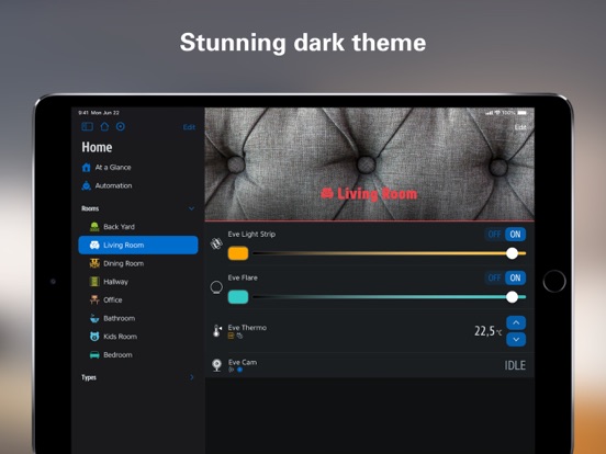 Eve for Matter & HomeKit iPad