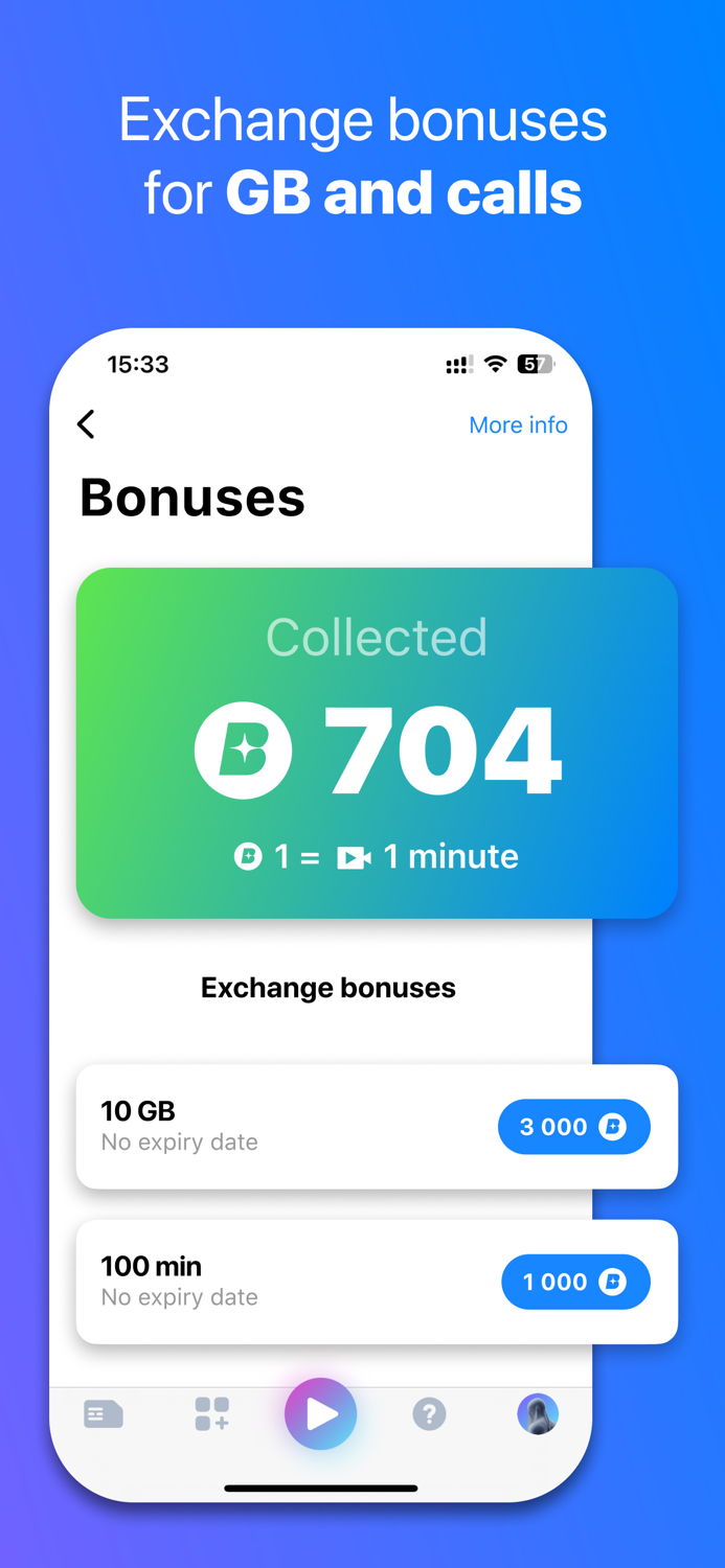 IZI play listen watch call