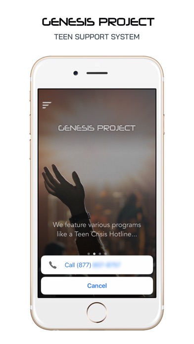 Genesis Project App Screenshot