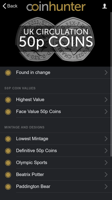 Coin Hunter - UK Coins Checker Screenshot