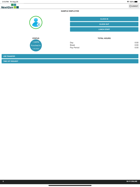App screenshot