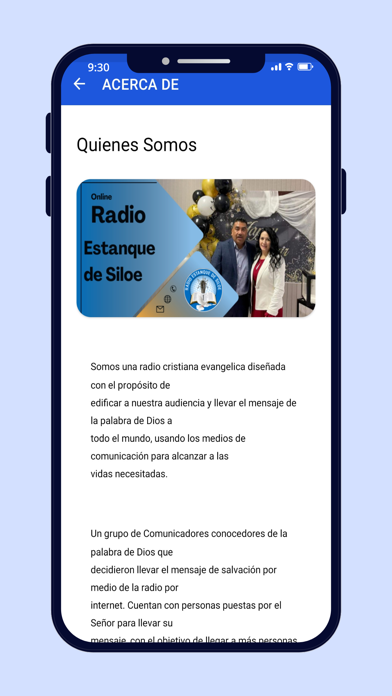 Radio Estanque de Siloe Screenshot