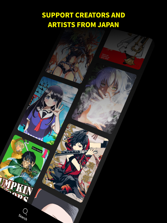 Mangamo Manga Reader & Comics iPad screenshot 7 - Book app