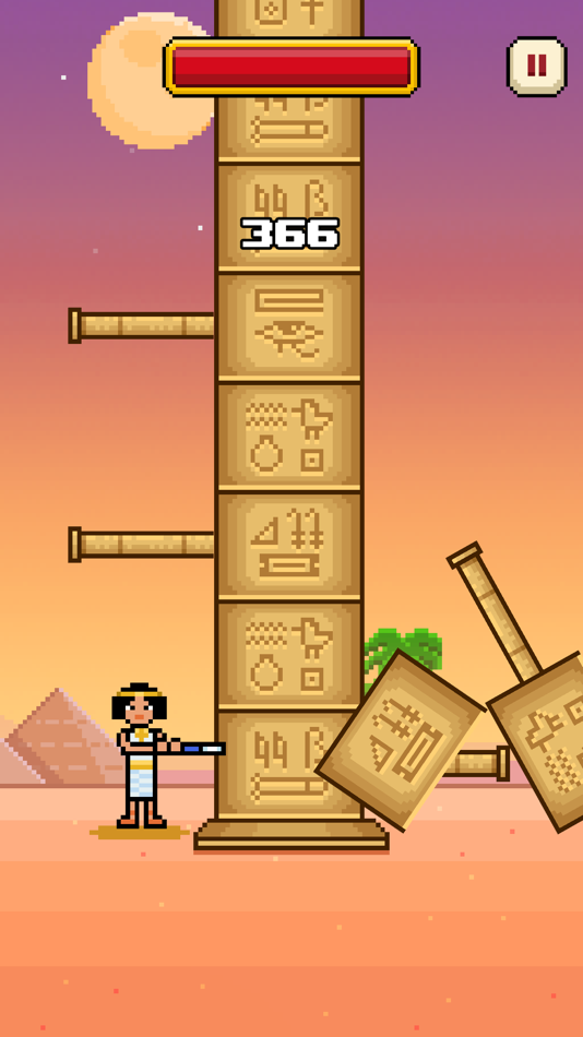 #7. Timberman (iOS) 由: Digital Melody