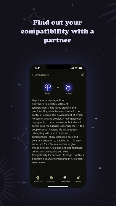 Simple daily horoscope Screenshot