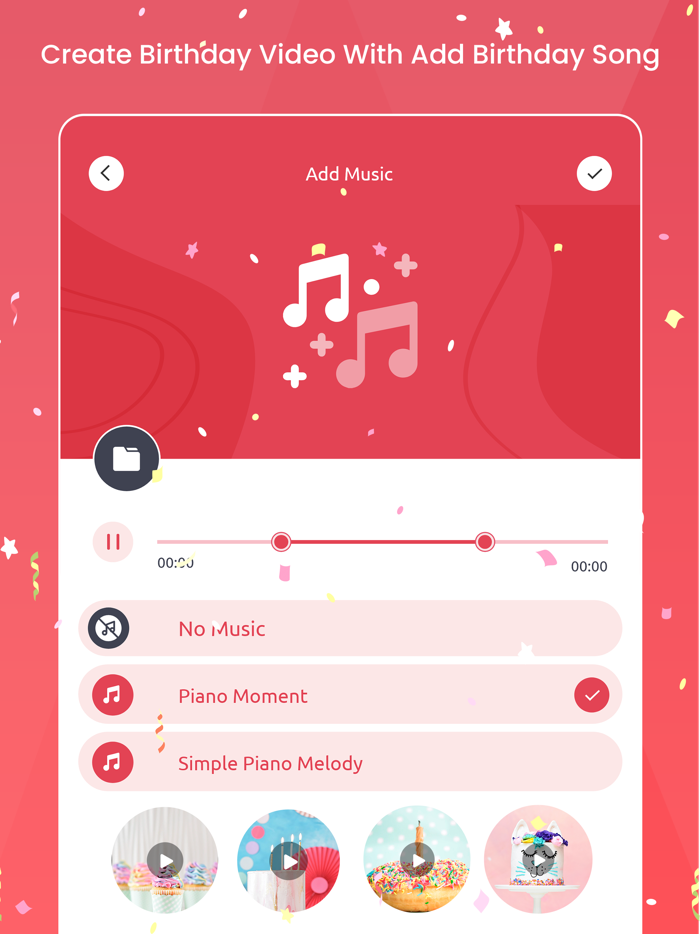 Birthday Name Song Video Maker