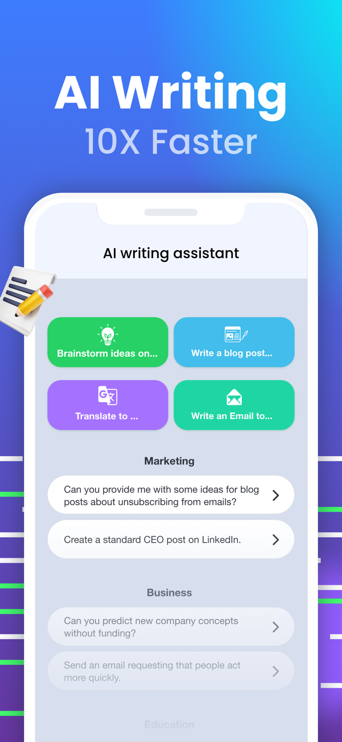 ArtGen - AI Art  AI Writing