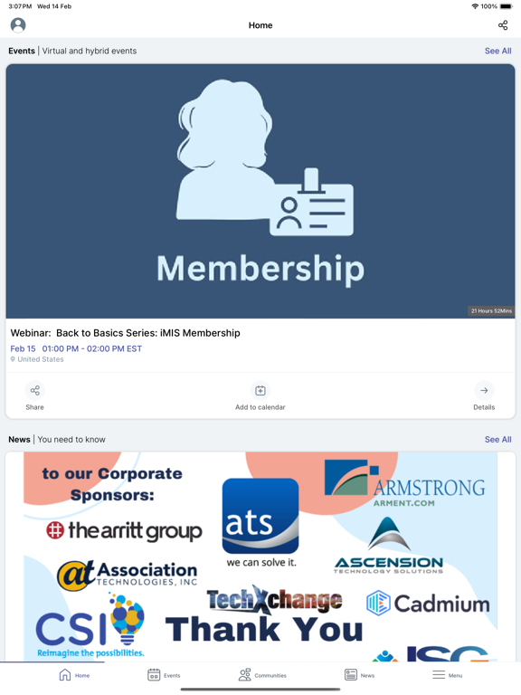 Screenshot #5 pour iMIS Users