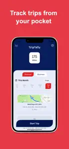 TripTally - Mileage Tracker screenshot #1 for iPhone