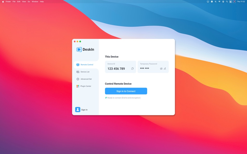 DeskIn (macOS) 由: ZULER TECHNOLOGY PTE. LTD. DeskIn (macOS) 由: ZULER TECHNOLOGY PTE. LTD.