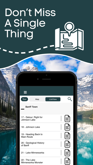 Banff National Park Audio Tour Screenshot