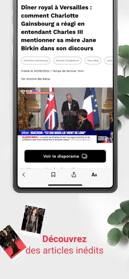 Game screenshot Voici : Actu people apk
