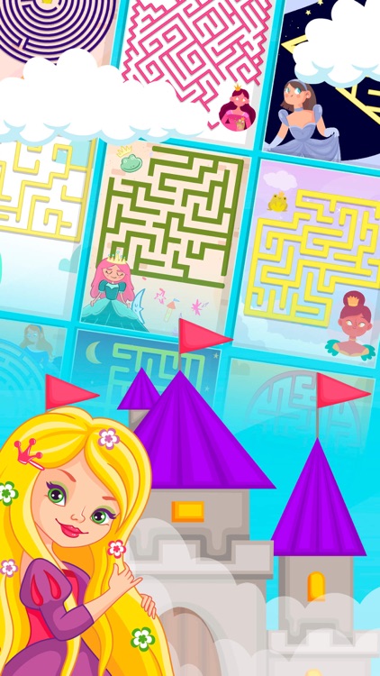 Rapunzel Mazes Games