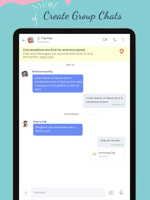 Screenshot #5 pour Clap Messenger