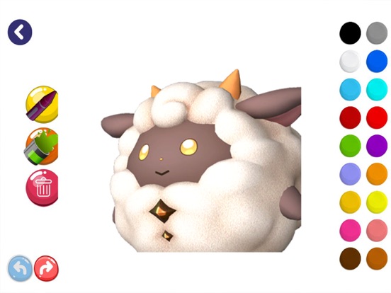 Screenshot #4 pour Palworld Coloring Book