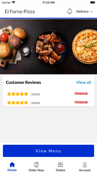 El Forno Pizza Screenshot