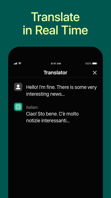 AI Chatbot App with Сhat poster