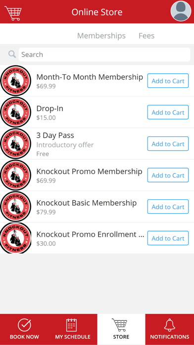 Knockout Fitness Screenshot