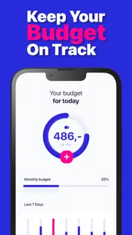 Spendersson, daily budgeting iphone bilder 0