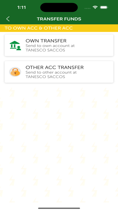 TANESCO SACCOS Screenshot