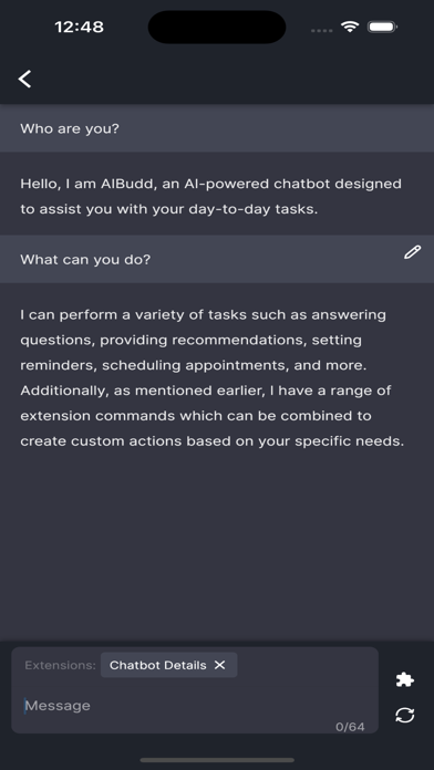 AI Budd - Chatbot Companion screenshot n.1