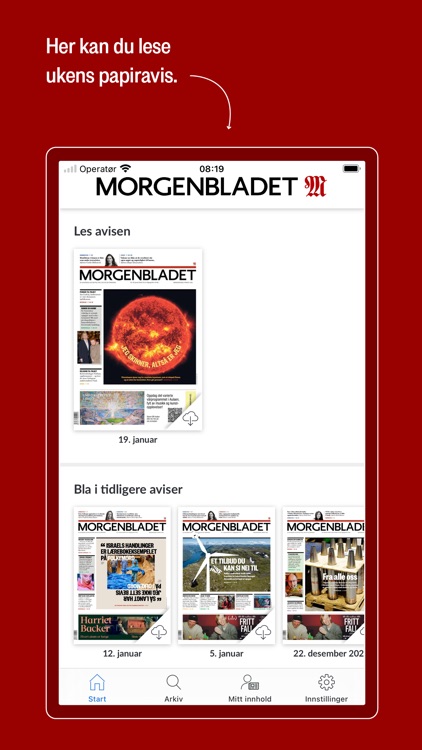 Morgenbladet e-avis