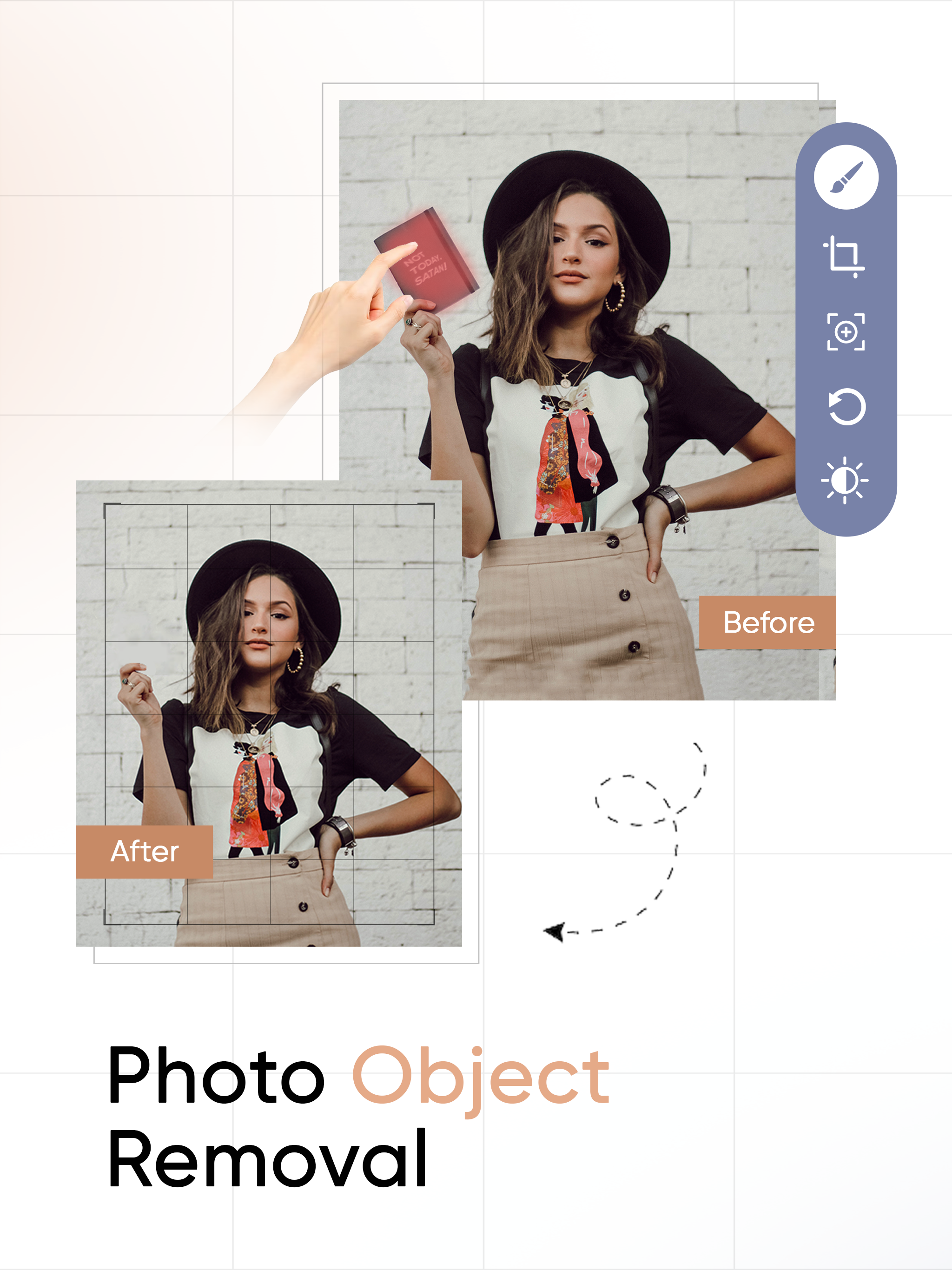 Photo Object Removal - Eraser