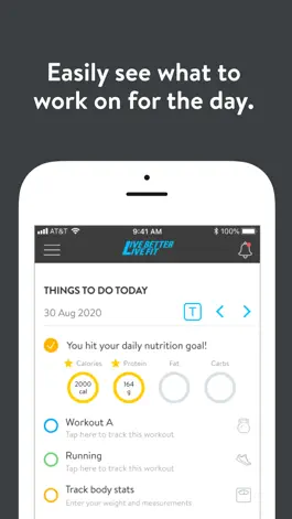 Game screenshot Live Better Fitness apk