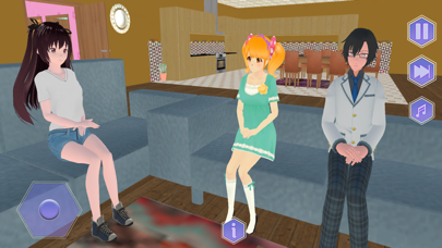 Anime School Simulator Life 3D Screenshot