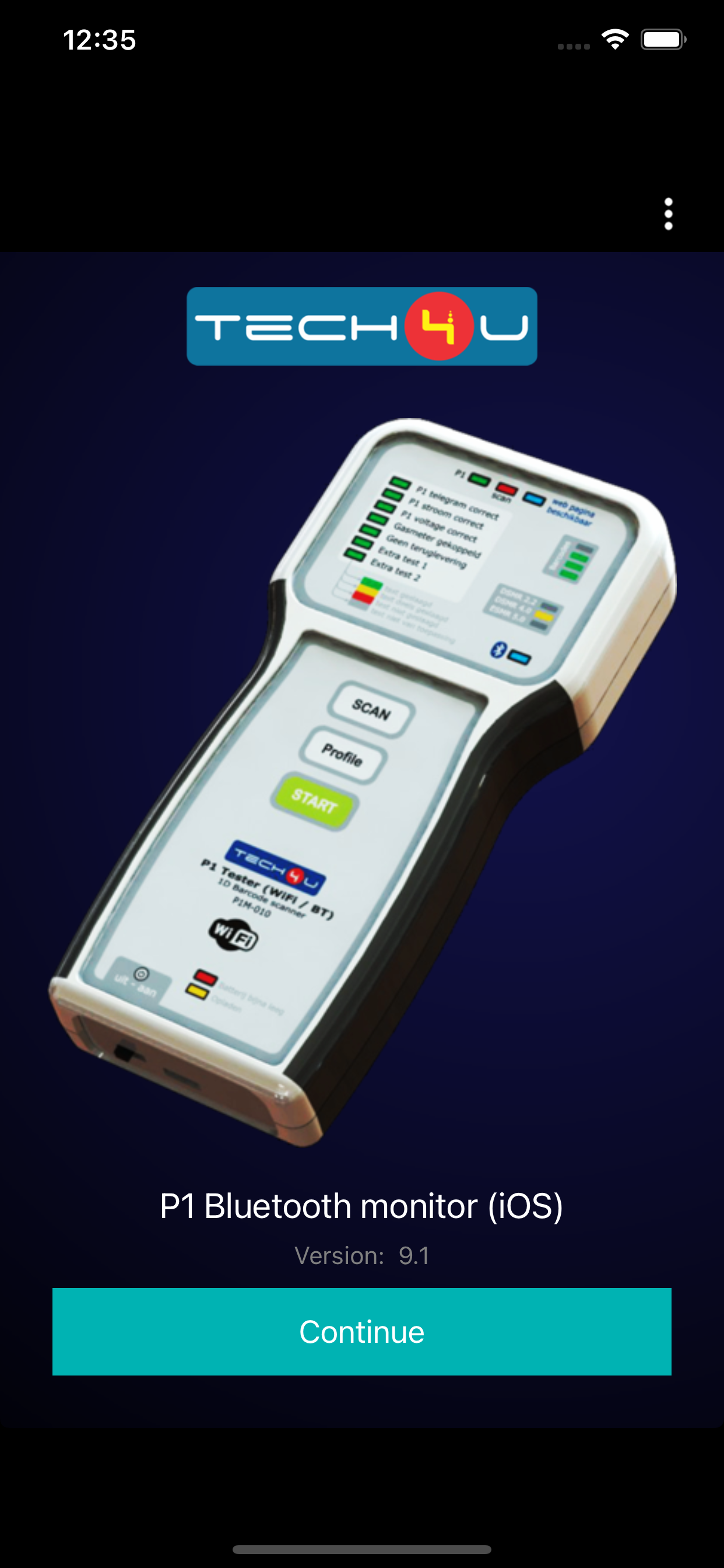 P1 Bluetooth monitor