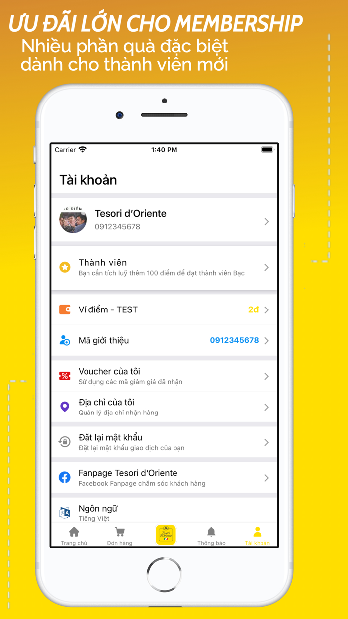 Tesori dOriente - Sữa tắm Ý