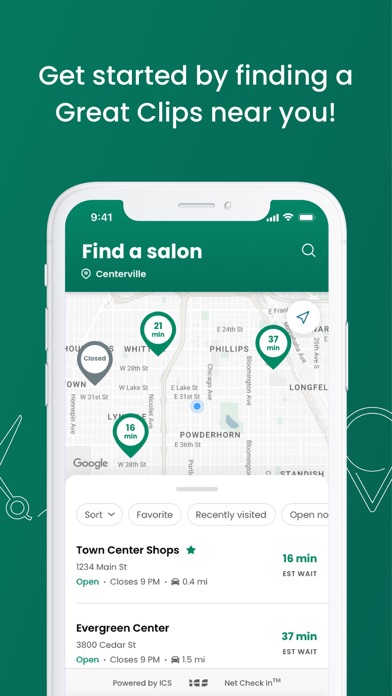 Great Clips Online Check-in screenshot 2