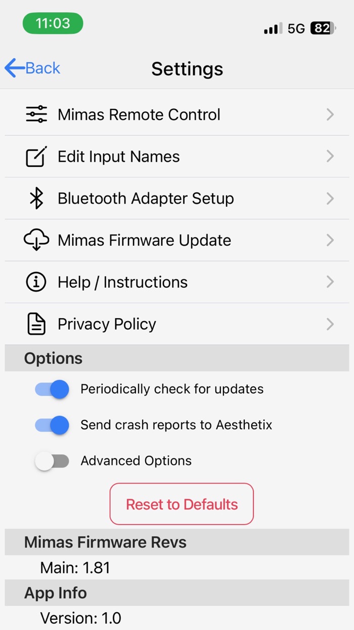 Aesthetix Mimas Remote