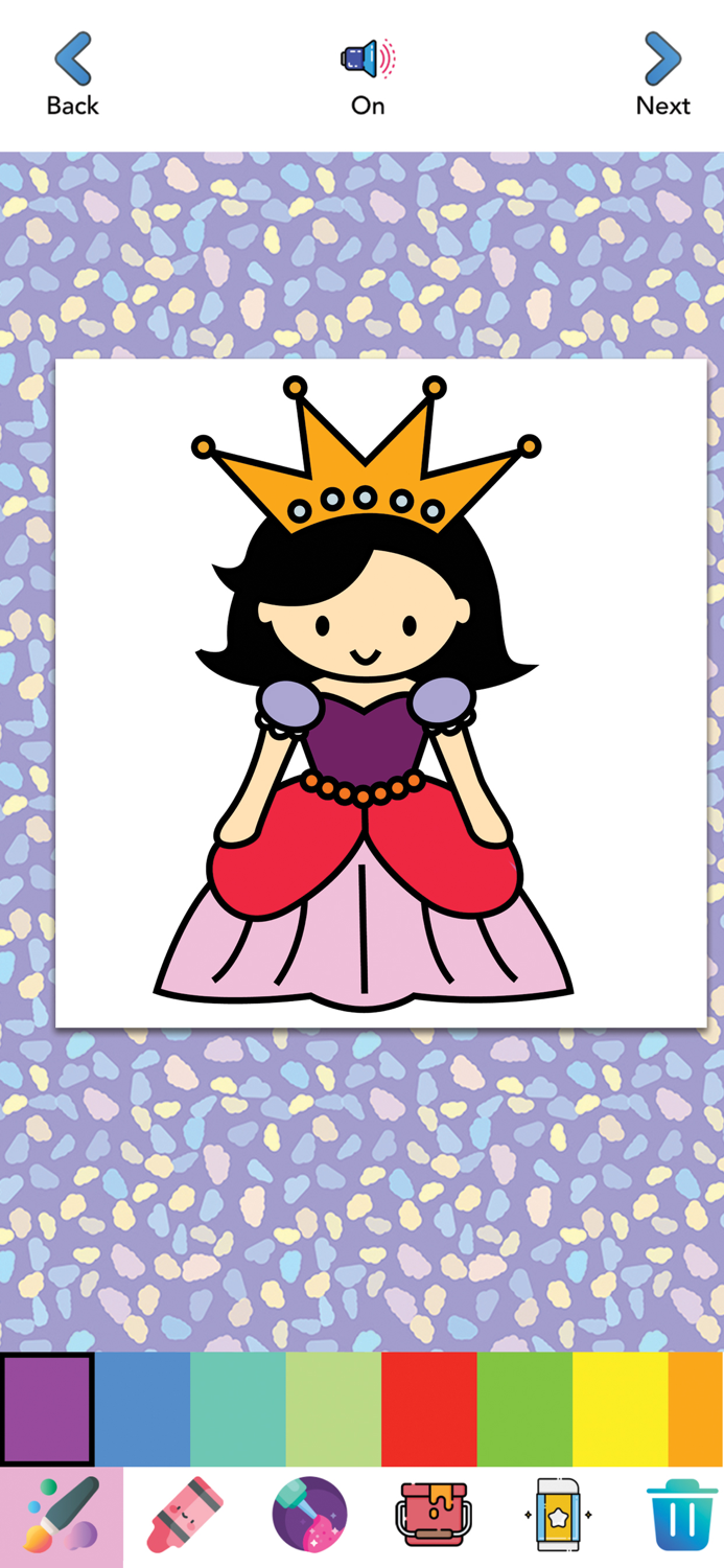 Fairy and Princess Coloring Book