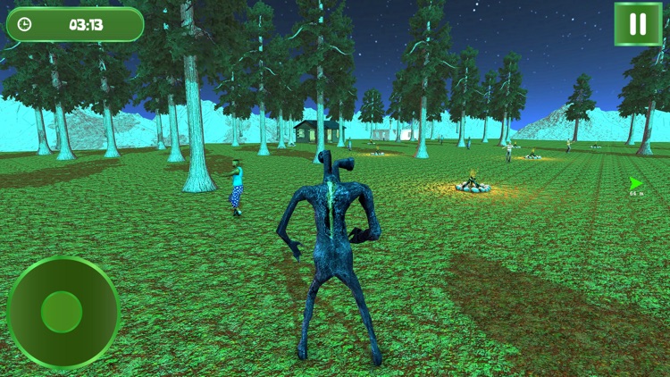 Scary Head Jungle Hunt Games screenshot-3