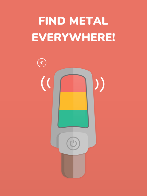 Metal Detector Simulator Prank iPad screenshot 2 - Entertainment app
