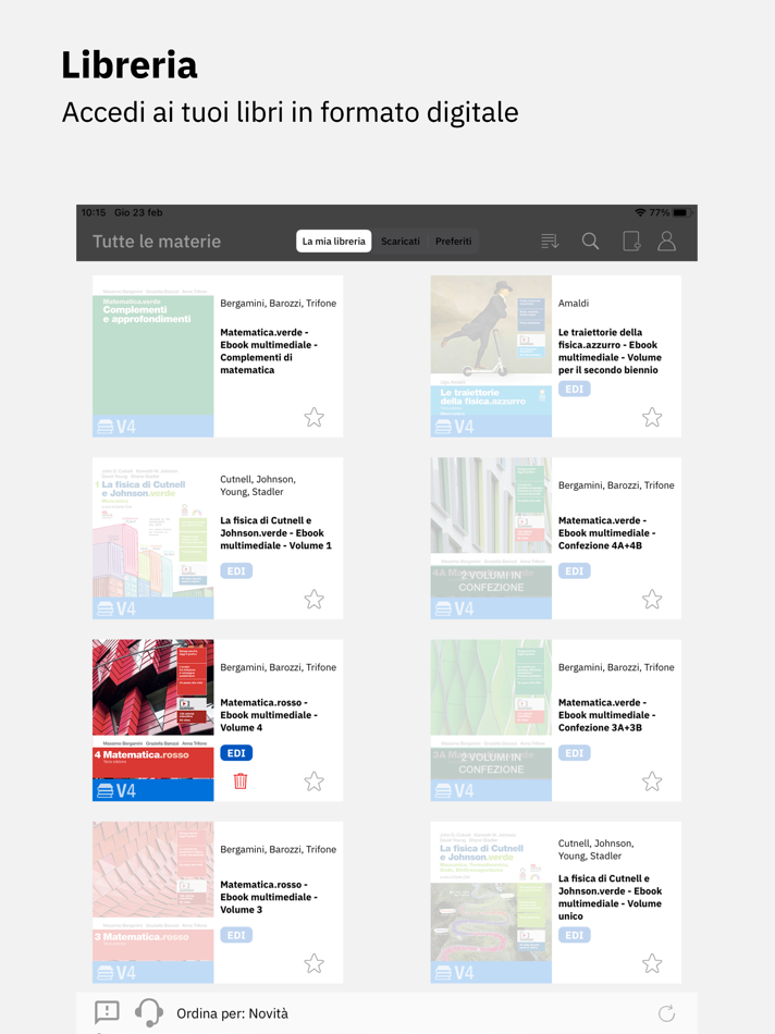 #1. Booktab (iOS) 由: Zanichelli Editore Spa