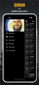 Quran MP3 by Mishari Rashid screenshot #4 for iPhone