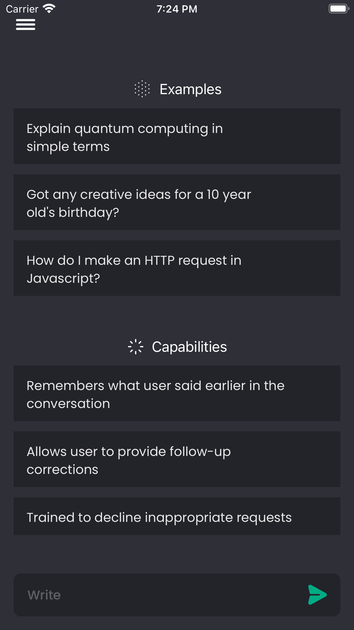 Lexa - AI Powered Chat