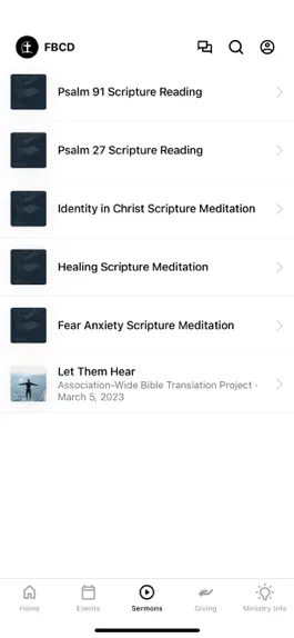 Game screenshot First Baptist Church Decatur apk