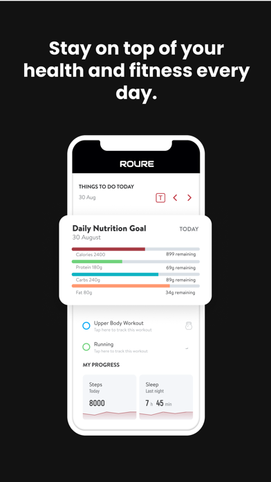 Roure Personal Training Screenshot